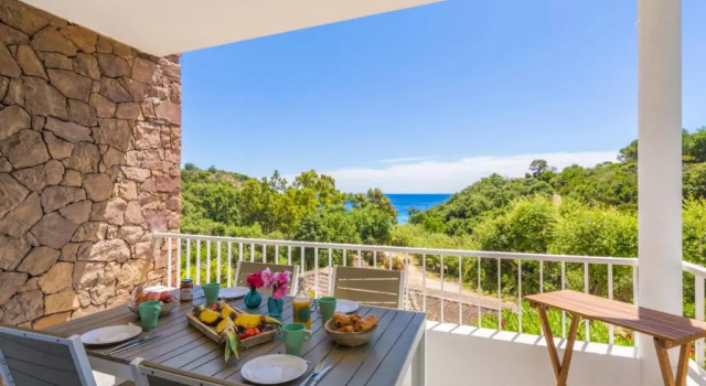 Студия Nice AC studio with large terrace feet in the water in Cavalaire - Welkeys