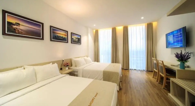 Четырёхместный номер Standard Lucky Hotel