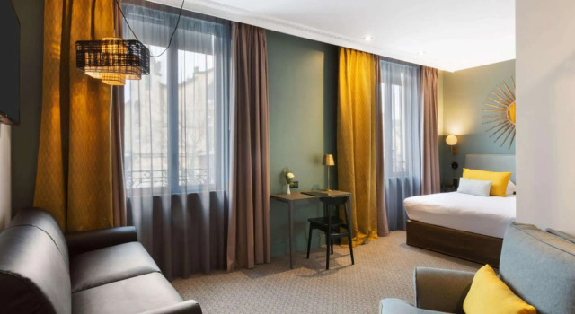 Двухместный номер Standard Best Western Plus Hotel de Dieppe 1880