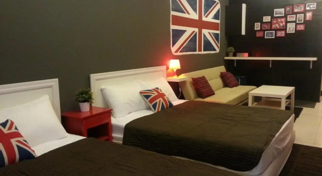 Четырёхместный номер Standard с балконом Summer Kenting B&B