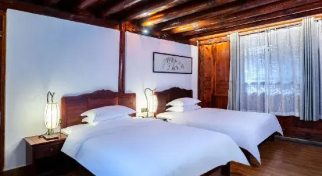 Двухместный семейный люкс Sichenyuan culture Resort Hotel (Jianshui Ancient City)