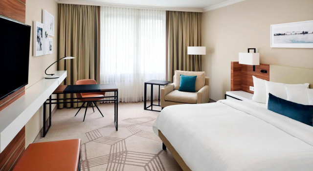 Deluxe Doppel Zimmer Prague Marriott Hotel