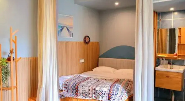 Люкс The Secret Garden of Weizhou Island Rabbit B&B (Shell Beach Colorful Beach Branch)