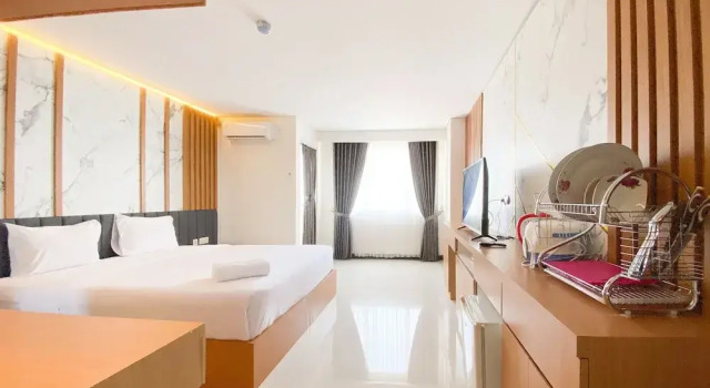 Homey And Strategic Studio (No Kitchen) At Sentraland Semarang Apartment, Réserver Appartement Appartements à Semarang, près de Parc Simpang Lima, Appartement