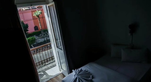 Кровать в общем номере My Hotel