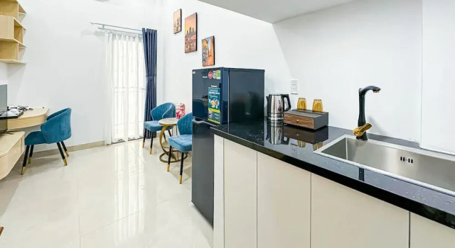 Номер Standard Дуплекс c 1 комнатой с балконом Golden Sun Hotel Apartments 5 - Diamond Island