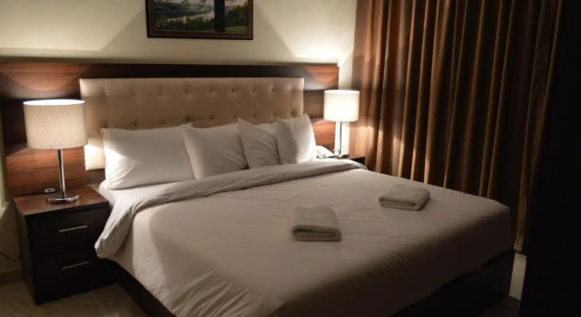 Полулюкс Deluxe с красивым видом из окна Lancaster Hotel Apartments-Gardens