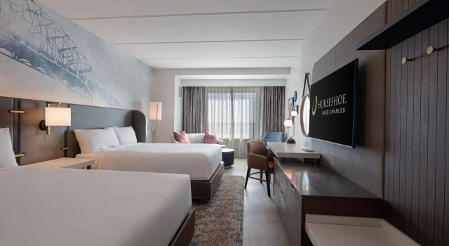 Horseshoe Lake Charles, A Caesars Destination, Забронировать Отель Отели Луизиана 3 звезды, 3*