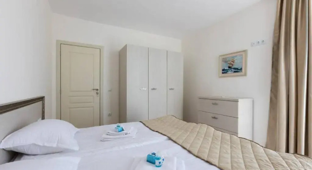 Апартаменты c 1 комнатой с балконом Zevs Residence