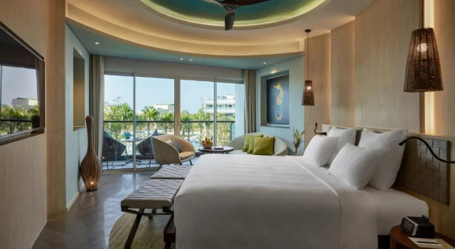Двухместный номер Deluxe с видом на сад Pullman Phu Quoc Beach Resort