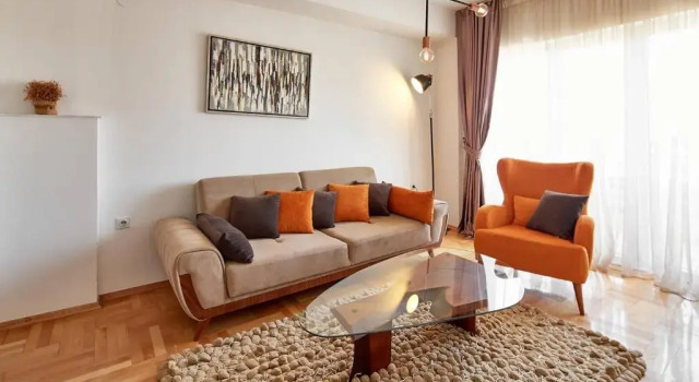 Апартаменты Luxury c 1 комнатой с балконом Smart Apartments