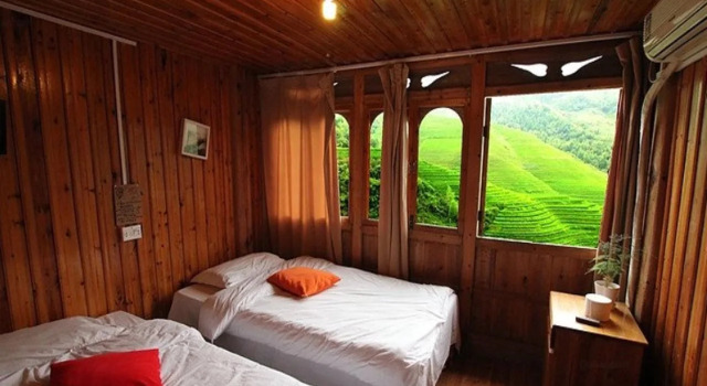 Dragon's Den Hostel in Rice Terraces
