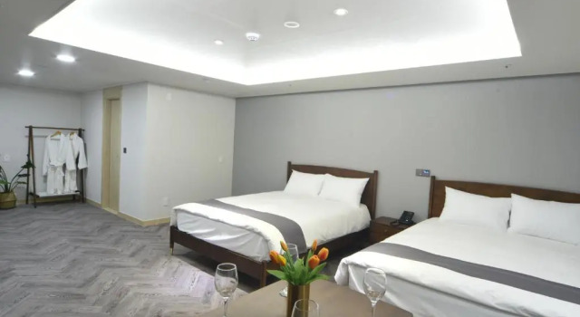Семейный номер Deluxe с видом на город Haeundae Central Hotel