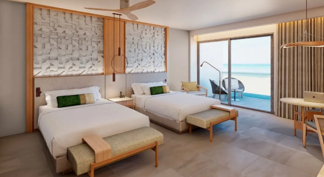 Четырёхместный полулюкс Serenity Club с видом на океан Haven Riviera Cancun