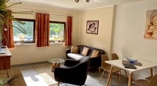 Апартаменты c 1 комнатой Naturstammhaus und Appartements Zum Brockenbaecker