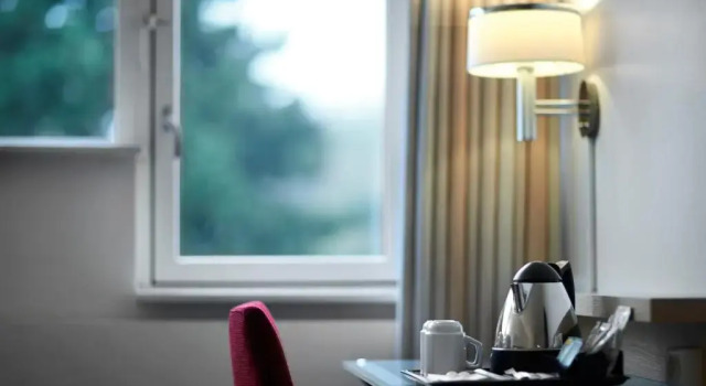 Кровать в общем номере с 6 комнатами Gentofte Hotel