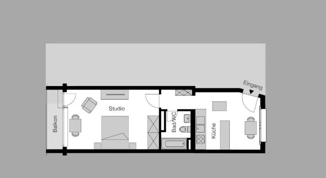 Апартаменты CITY STAY - Forchstrasse