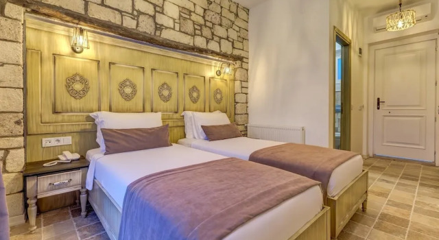 Двухместный номер Deluxe с красивым видом из окна Bel Canto Alaçatı Hotel