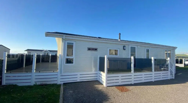 Brand new Sea view beach lodge Trecco bay 3 bedroom, Réserver Hôtel Porthcawl Comté de Glamorgan