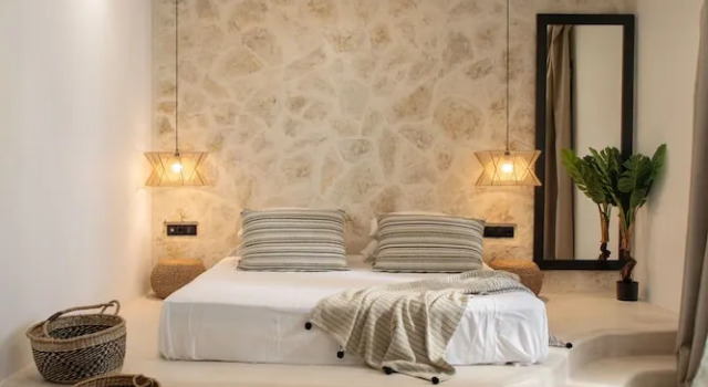 Двухместный номер Deluxe с балконом Naxos Green Village Hotel