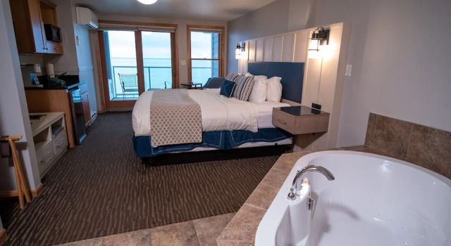 1 soveværelse i suite med søudsigt Beacon Pointe Resort