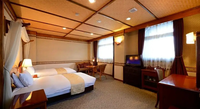 Двухместный номер Standard Hotel New Palace Aizuwakamatsu