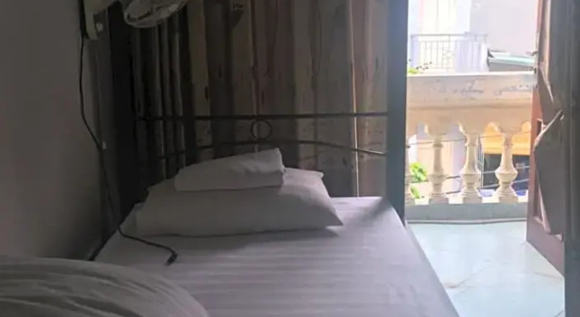 Кровать в общем номере Hanoi Ecogreen Hostel