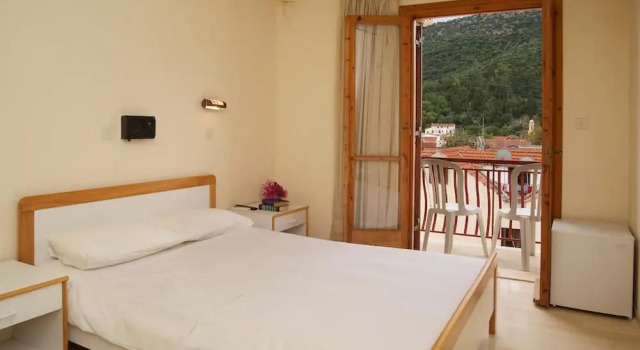 Двухместный номер Standard с балконом и с видом на море Moustakis Hotel
