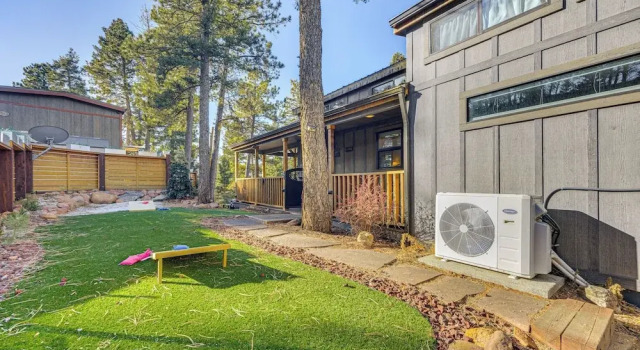 Private Hot Tub & Deck: Woodland Park Tiny Home!