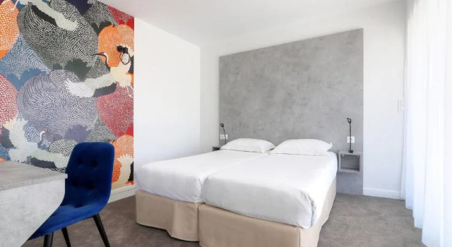 Семейный номер Standard Best Western Hôtel Le Bellevue Quiberon