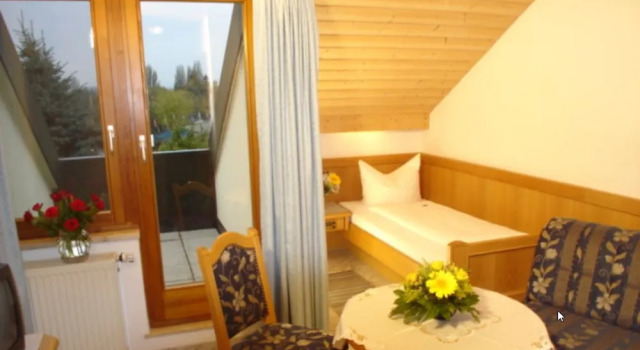 Одноместный номер Standard с балконом Hotel Haus Seehang