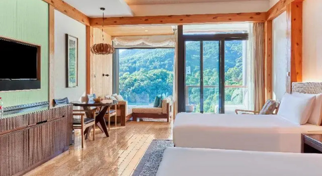 Двухместный номер Deluxe InterContinental One Thousand Island Lake Resort
