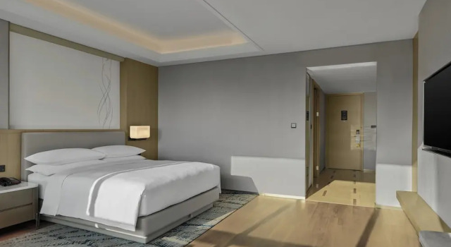 Двухместный номер Executive с видом на реку Shanghai Marriott Hotel Yangpu Riverside
