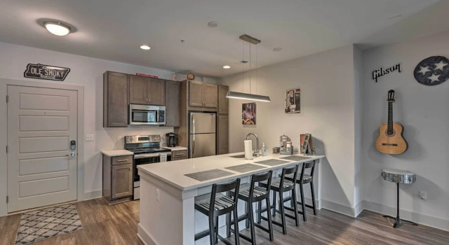 Апартаменты с 2 комнатами Modern Nashville Condo: 7 Mi to Downtown!