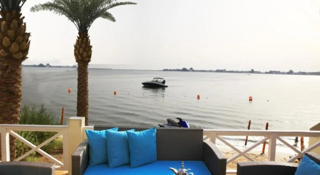 Вилла с 2 комнатами с красивым видом из окна Dana Beach Resort