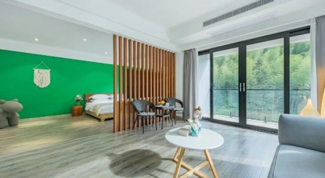 Двухместный семейный люкс Luxury Muxi B&B, Chuanzang Line, Minnan County