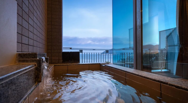 Двухместный номер Standard с видом на океан Auberge Fontaine Bleau Atami