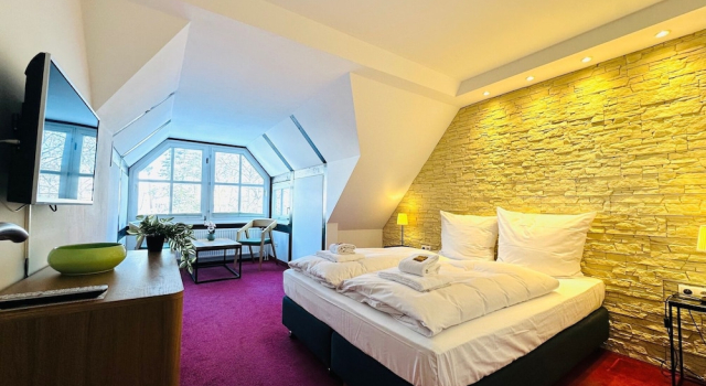 Номер Classic с балконом green-man Parkapartments