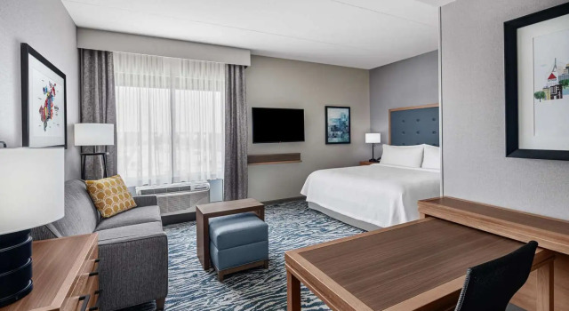 Двухместный люкс Homewood Suites by Hilton Boston Woburn