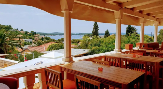Кровать в общем номере Hostel Villa Skansi