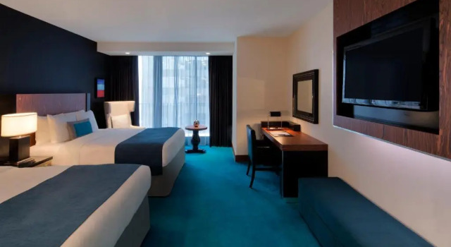 Четырёхместный номер Standard с видом на город Radisson Blu Aqua Hotel, Chicago