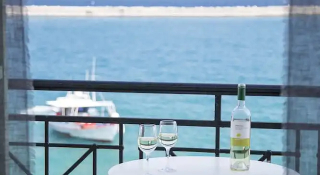 Двухместный номер Standard с балконом и с видом на море Samaina Port Hotel