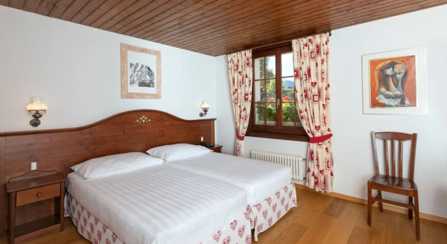 Двухместный номер Standard Hôtel de Gruyères