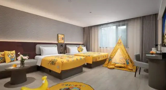 Семейный люкс Shancheng 1997 Hotel (Chongqing Olympic Sports Center Shiqiaopu Metro Station Branch)