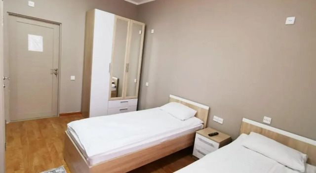 Кровать в общем номере Station Hostel
