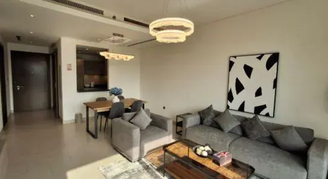 Luxury stay in Sobha Hartland, green building2 1BR