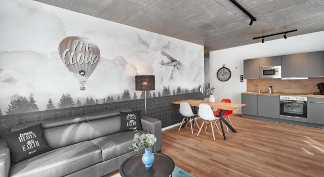 Апартаменты c 1 комнатой The Cloud Suite Apartments