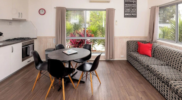 Вилла Deluxe с 2 комнатами с видом на сад BIG4 Wallaga Lake Holiday Park