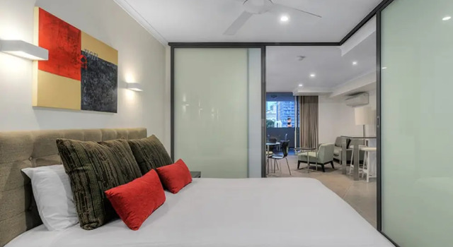 Апартаменты c 1 комнатой с балконом и с видом на город Morgan Suites