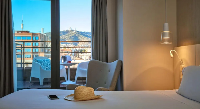 Двухместный номер Superior с террасой Mercure Barcelona Condor